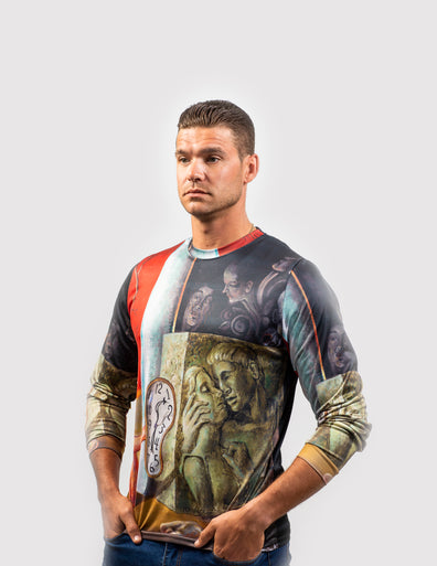 "The Listener" Long Sleeve Shirt - Constantino Artwork inspired by the artistry of Anton Brzezinski